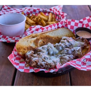 Prime Rib Dip Sandwich